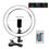 Thumbnail: 10 Inch Rgb Video Light 16Colors Rgb Ring Lamp for Phone With Remote Camera