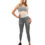 Sličica: Isalda Seamless Leggings & Sports Bra Set - Grey