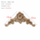 Thumbnail: 1Pc Unique Natural Floral Wood Carved Wooden Figurines Crafts Corner Appliques