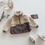 Thumbnail: Kids Winter Coats Baby PU Patchwork Turn Down Collar Long Sleeve 1-6 Years