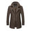 Thumbnail: Brand Men's Warm Wool Blends Coat Autumn Winter New Male Fashion Casual Wool