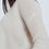 Thumbnail: Cream Coloured Sweater With V-Neck