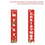 Thumbnail: Huiran Merry Christmas Porch Sign Decorative Door Banner Christmas Decorations