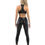 Thumbnail: Cortina Activewear Leggings - Black [MADE IN ITALY]