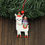 Thumbnail: 3Pcs Wooden Alpaca Christmas Pendants Ornaments Xmas Tree Hanging Decoration