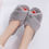 Thumbnail: Winter Women House Slippers Faux Fur Fashion Warm Shoes Woman Slip on Flats