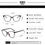Thumbnail: Vintage Fashion Cat Eye Glasses Frames Plastic Women Classic Eyeglasses