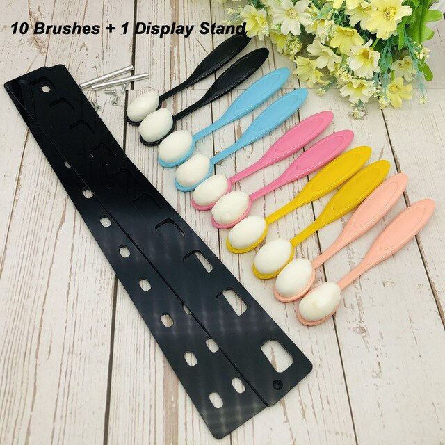 Thumbnail: Blending Tools Brush Drawing Painting Brush  Makeup Brushes Flat Kit Make Up