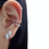 תמונה ממוזערת: CZ Circles Ear Cuff