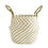 Thumbnail: Handmade Bamboo Storage Baskets Nordic Foldable Laundry Straw Wicker Rattan