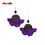 Прев'ю: Afripride African Earrings Statement Earring African Print Fabric Petal Earrings
