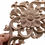 Thumbnail: 1Pc Unique Natural Floral Wood Carved Wooden Figurines Crafts Corner Appliques