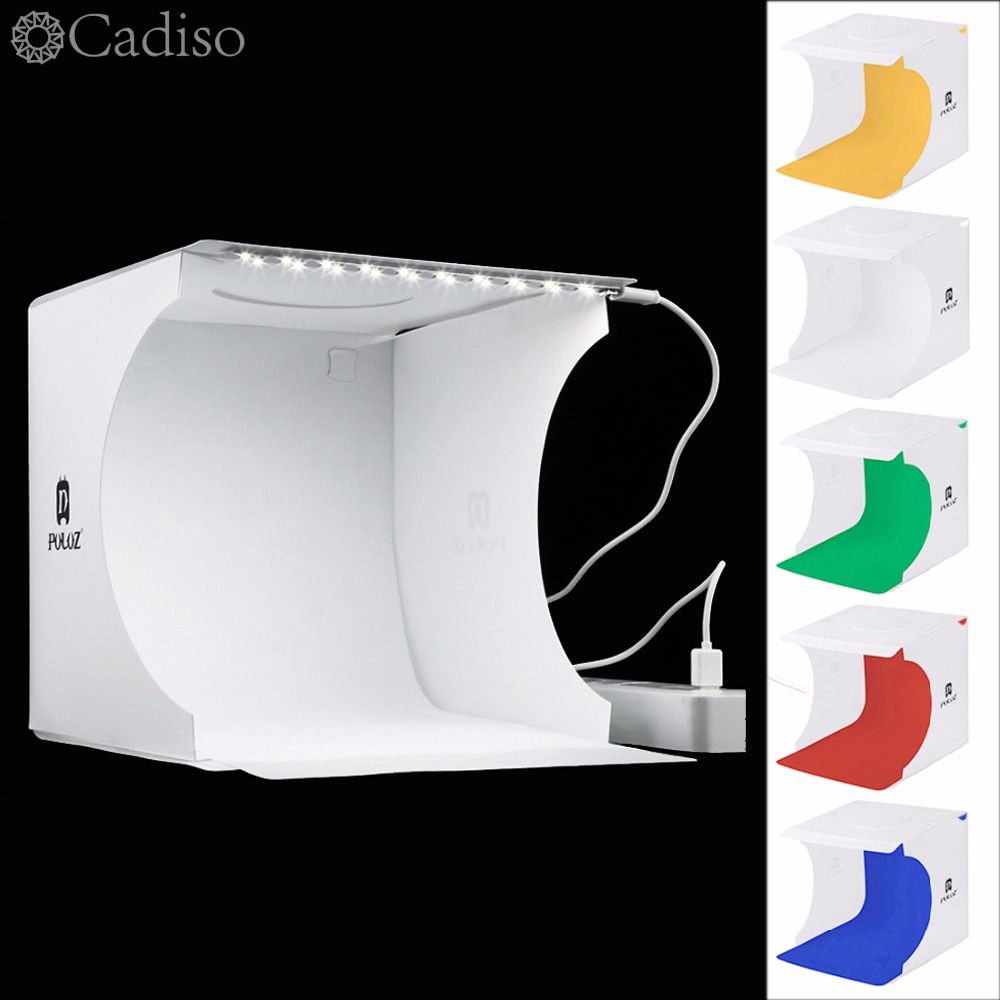Cadiso Folding Soft Box 20cm LED Mini Photography Studio Diffuse