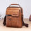 Миниатюра: Casual Men Shoulder Bag Vintage Crossbody Bags High Quality Male Bag PU Leather