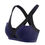 Thumbnail: Women Sport Yoga Gym Top Hollow Out Black Mujer Deep v Fitness Push Up Cross