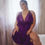 Thumbnail: Plus Size One-Piece Pajamas Satin Nightgown Sleepwear Lace Sleeveless Size S-5xl