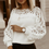 Miniaturebillede: Sequin Sweaters 2020 Autumn Winter Off Shoulder