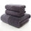 縮圖：Cotton Bath Towel Set for Bathroom 2 Hand Face Towels 1 Bath Towel