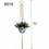 Miniatura: Handmade Macrame Plant Hanger Flower /Pot Hanger for Wall Decoration Countyard