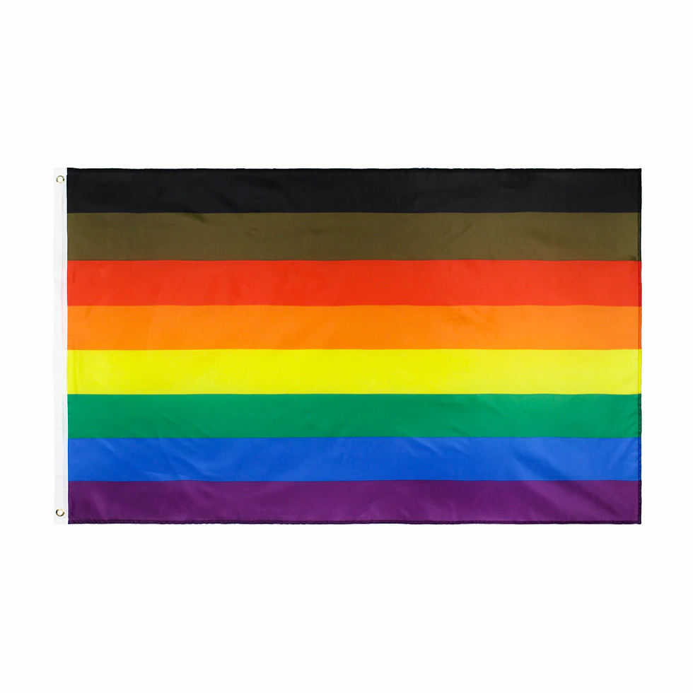 Thumbnail: Xiangying 90x150cm LGBT Rainbow Pride Flag