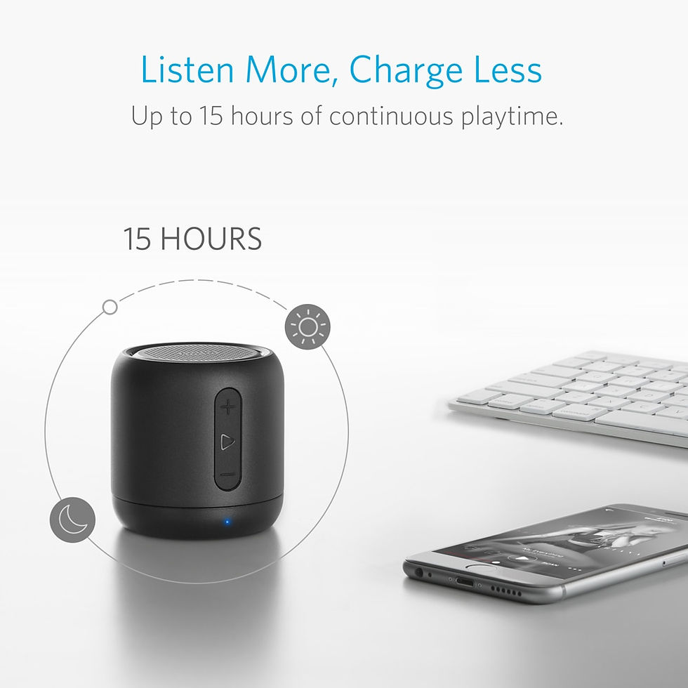 Thumbnail: Anker Soundcore Mini, Super-Portable Bluetooth With 15-Hour Playtime, 66-Foot