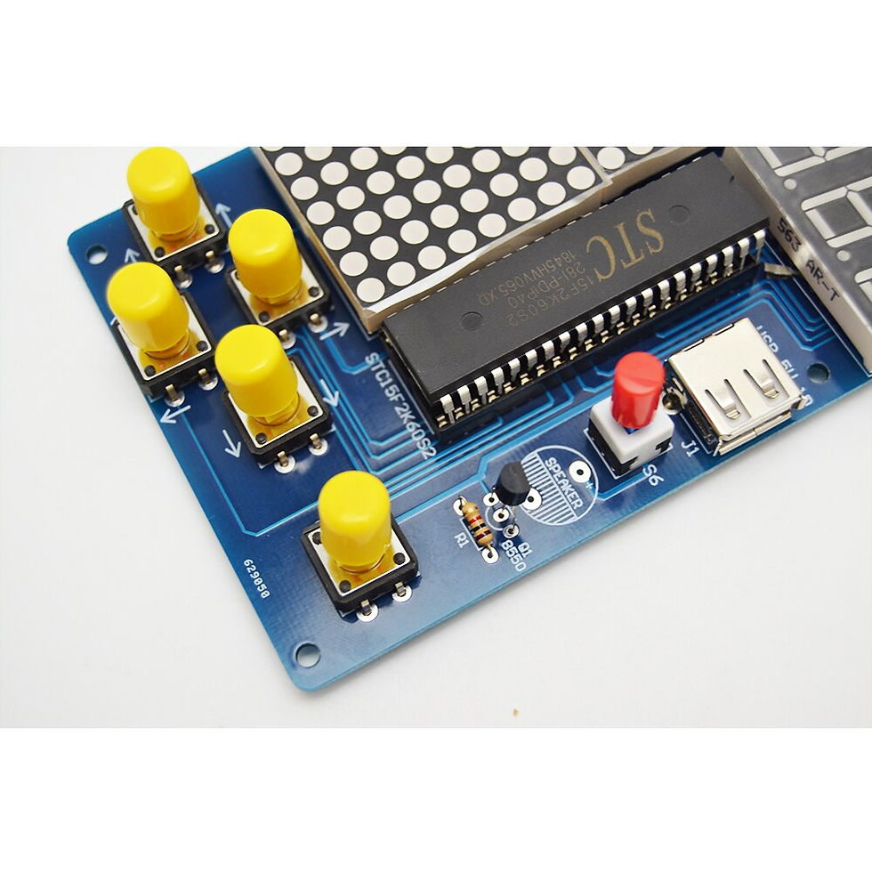 Thumbnail: Retro Classic Electronic Soldering Kit , Tetris/Snake/Plane/Racing With Case