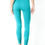 Thumbnail: Mesh Seamless Legging With Ribbing Detail - Aqua