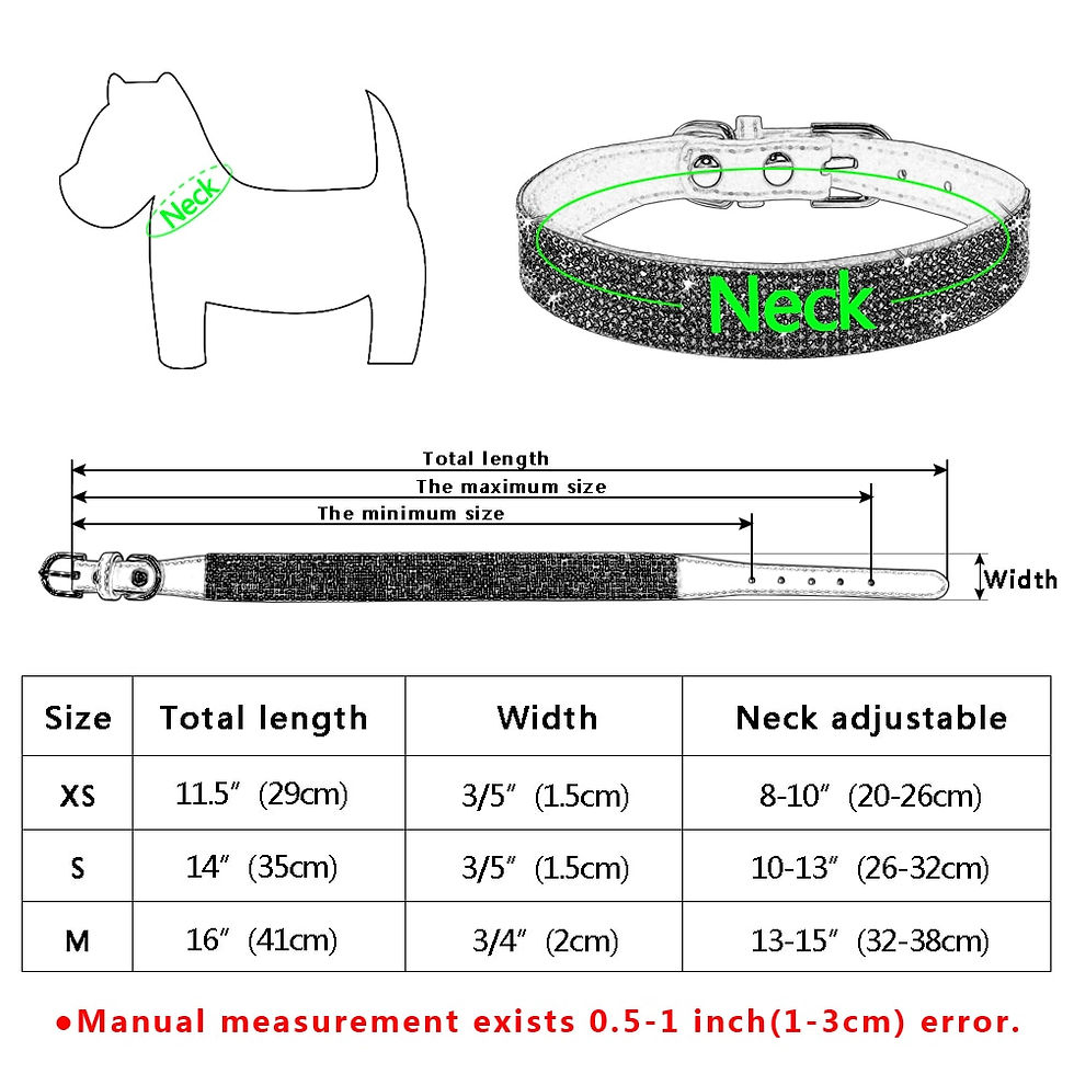 Thumbnail: Bling Rhinestone Puppy Cat Collars Adjustable Leather Bowknot Kitten Collar