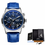 Thumbnail: LIGE Men Watches Top Luxury Brand Sport Quartz Watch Men Chronograph Waterproof
