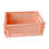 Thumbnail: Collapsible Crate Plastic Folding Storage Box Basket Utility Cosmetic Container