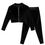 Thumbnail: Long Sleeve Sweatsuits 2Pcs Tracksuit Jumpsuit Outfits Set Sports