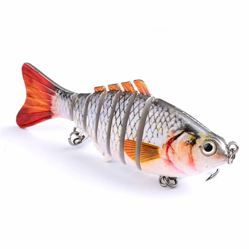 Thumbnail: 1pcs/Fishing Gear Bionic Multi-Section Swim Hard Bait10cm/15.5g Artificial