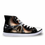 Thumbnail: Boy Vulcanize Shoes Men's High Top Shoes Cool Punk Skull Printing Canvas Shoe