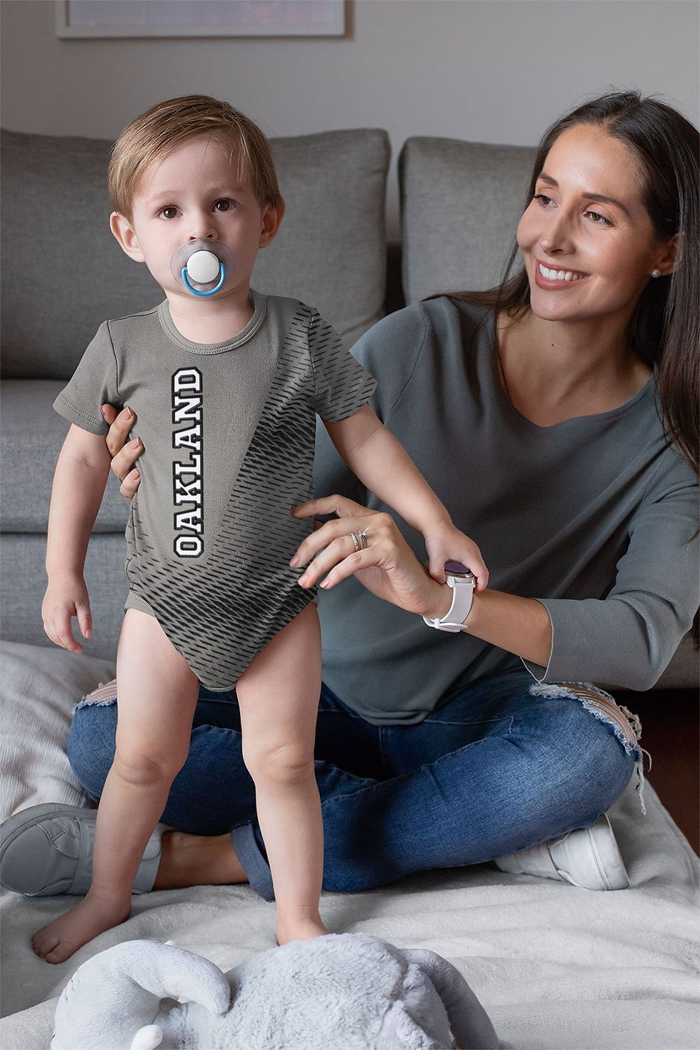 Thumbnail: Oakland Football Onesie