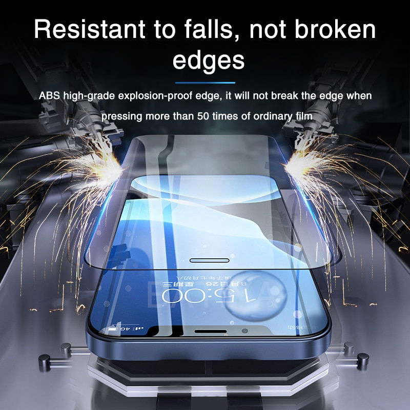 Thumbnail: 20000D Full Cover Tempered Glass for iPhone 12 Mini Screen Protector 12 Pro Max