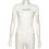 Thumbnail: White Knit Embroidery Letter Short Sleeve Bodysuits Women Clothes