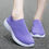 Thumbnail: Rimocy Plus Size 46 Breathable Mesh Platform Sneakers