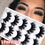 Thumbnail: 5 Pairs 4D Mink Lashes Fluffy Wispy Eyelashes Natural Long Eyelash Extension