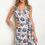 Thumbnail: Womens Cream Floral Dress