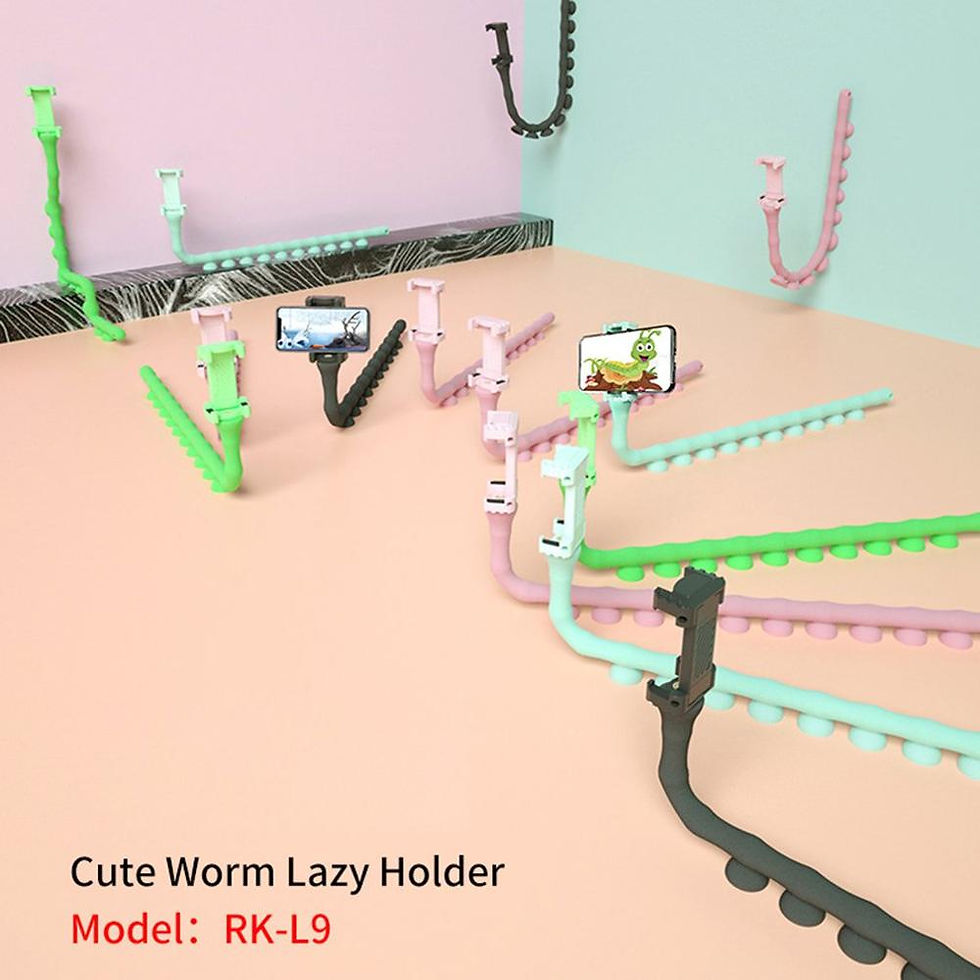 ภาพขนาดย่อ: Caterpillar Phone Holder Bracket Creative Cute Lazy Mobile Phone Support