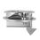 Thumbnail: Marine Boat Stainless Steel 2\" Flush Pull Hatch Latch for RV Caravan Boat 270E