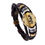 Thumbnail: Punk Zodiac Signs Aries Leo Bracelet Constellations Charm Men Bracelets Virgo
