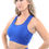 Thumbnail: SALE! 50% OFF! Milano Seamless Sports Bra - Blue [MADE IN ITALY] - Size Small