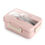 Thumbnail: Microwave Lunch Box Wheat Straw Dinnerware Food Storage Container
