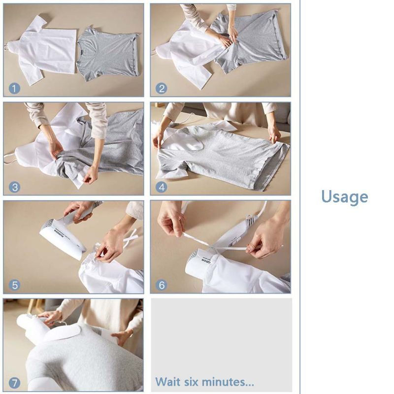 Thumbnail: 2pcs Traveling Portable Clothes Dryer Bag Fast