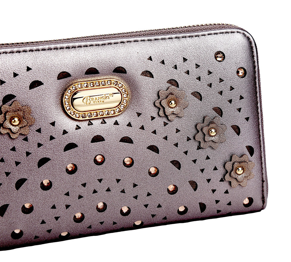 Thumbnail: Rosè Twinkle Star Womens Mini Phone Bag and Wallet Multiple Pockets
