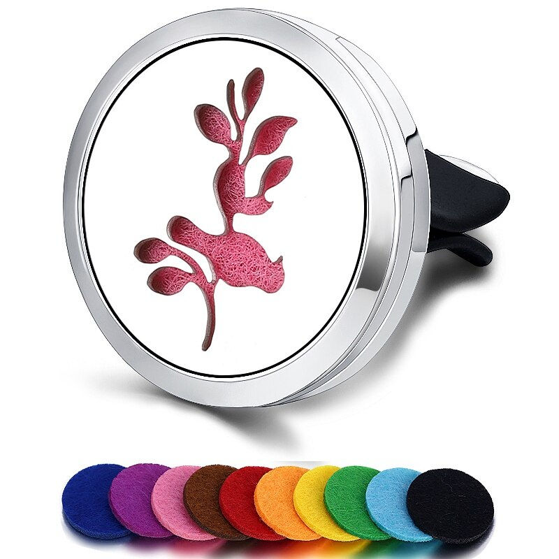 Thumbnail: Car Perfume Diffuser Clip Car Air Auto Vent Freshener  (Free 10pc Pad)