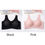 Thumbnail: 2 Pcs Latex Seamless Bra Women Underwear Cooling Gathers Shock-Proof Fashion