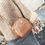 Thumbnail: Shoulder Bag Fashion Handbag Phone Imperial Crown Pu Leather Shell Crossbody Bag