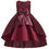 Thumbnail: Kids Party Dress for Girls Lace Folwer Embroidered Dress  Girls